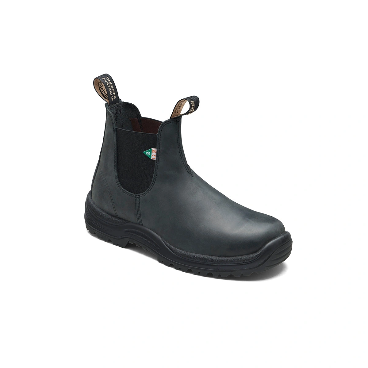 Blundstone 181: Nero Rustico Waxy, Stivali Sicurezza Indistruttibili, Stile e Lavoro Senza Compromessi